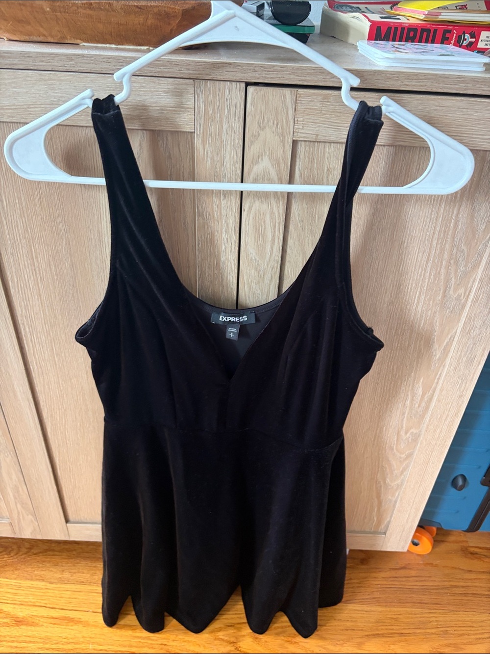 Black Suede Dress
